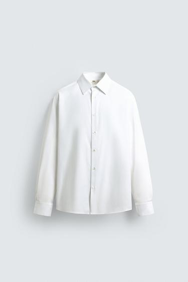 OVERHEMD REGULAR FIT LIMITED EDITION - Wit van Zara