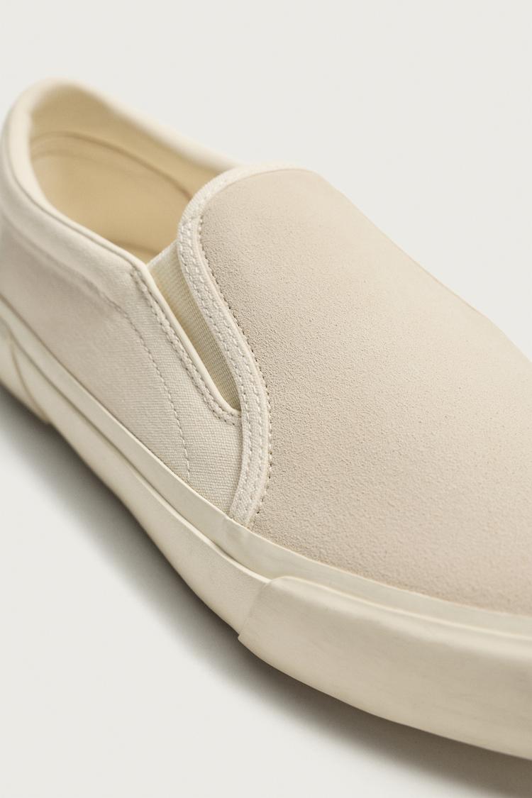 TENIS COMBINADOS DE CUERO 6