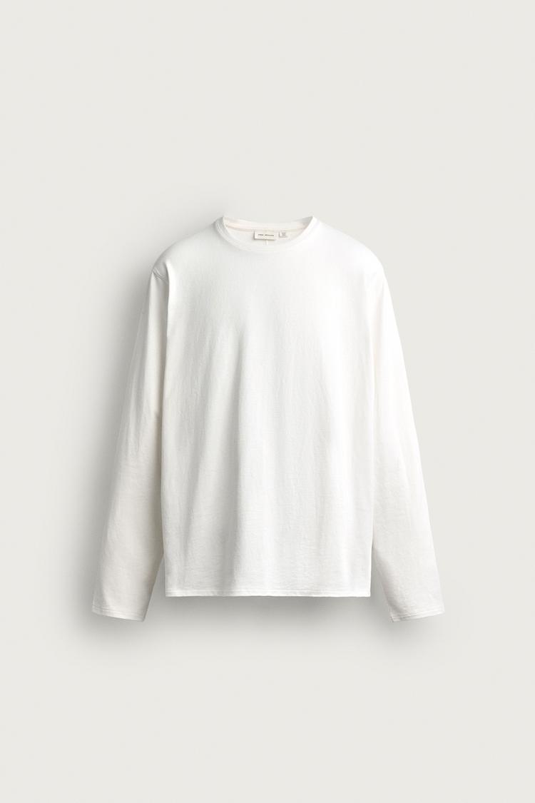 RELAXED FIT LONG SLEEVE T-SHIRT