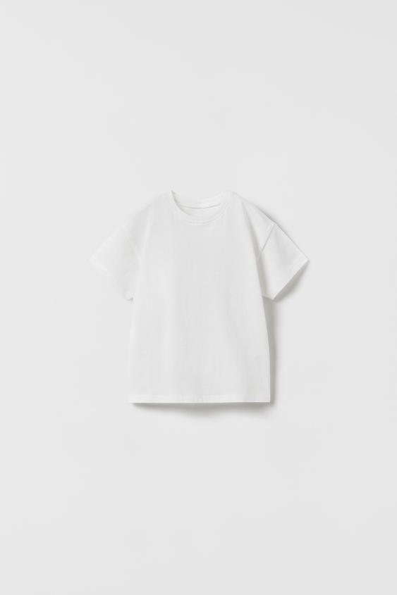 PLAIN T-SHIRT - White | ZARA Australia