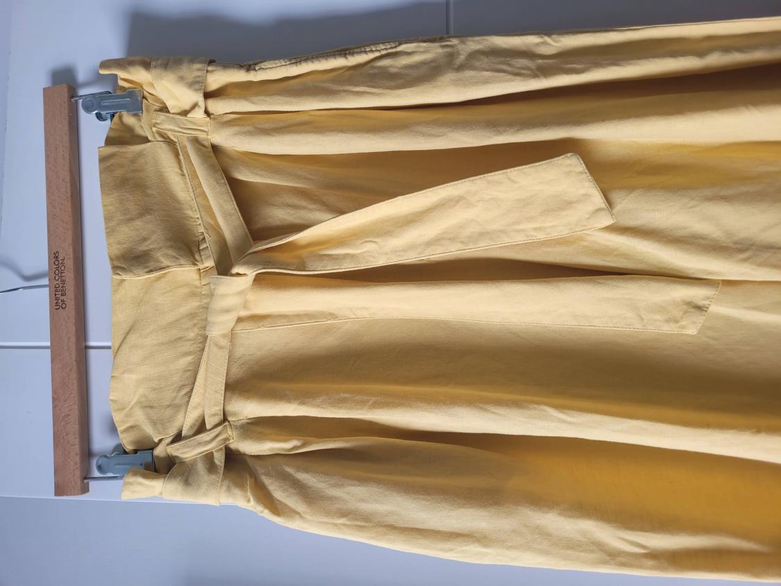WIDE-LEG LINEN-BLEND TROUSERS - Image 4