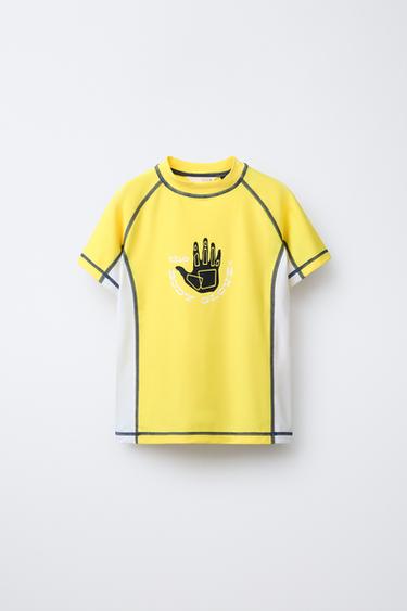CAMISETA BAÑO ZARA X BODY GLOVE ® - Amarillo de Zara