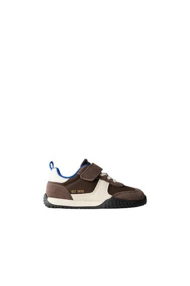 ZAPATILLA DEPORTIVA COMBINADA - Marrón de Zara