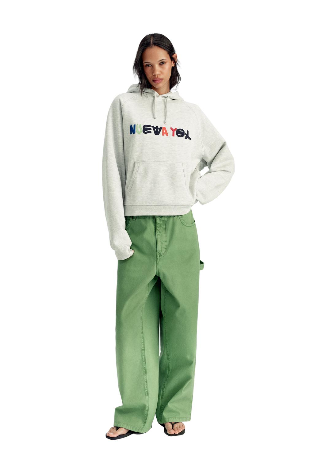 RELAXED FIT CARPENTER TROUSERS WITH POCKET