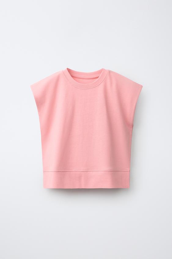 PLAIN HEAVY WEIGHT T-SHIRT - Pink by Zara - Image 0
