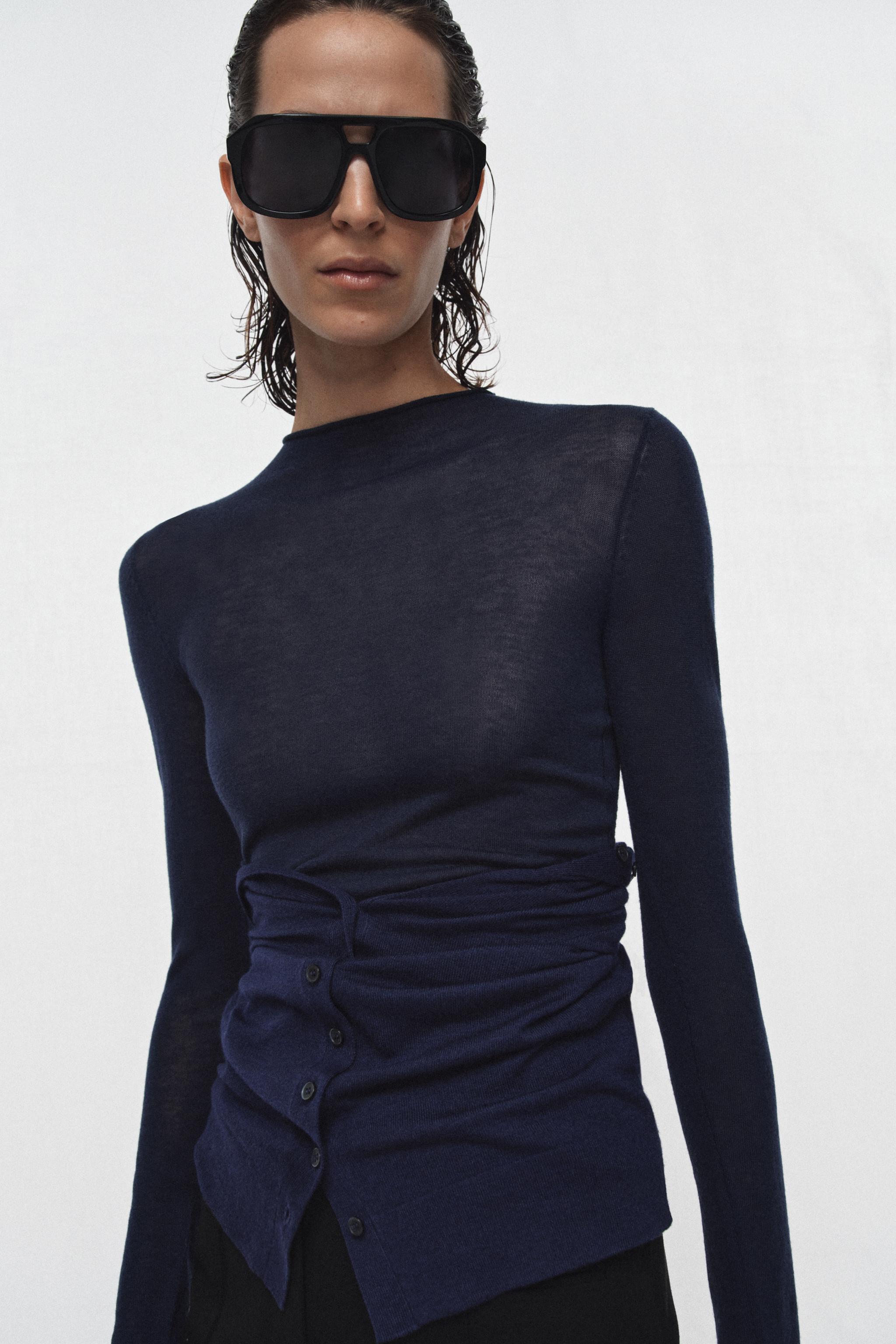 TOP LAINE ET SOIE EXTRAFINE