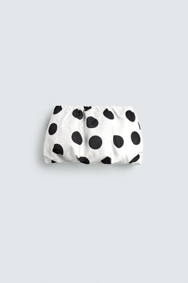 POLKA DOT MINI BALLOON SKIRT HARRY LAMBERT FOR ZARA X DISNEY - White by Zara