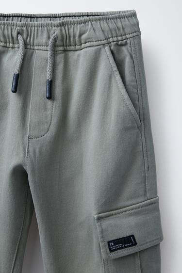 PANTALON DE JOGGING CARGO SOFT - Bleu délavé de Zara - Image 2
