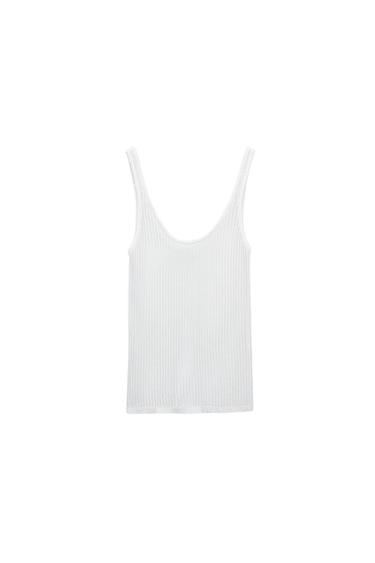 RIBBED VEST TOP