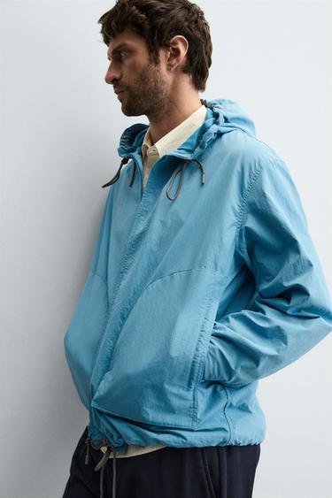 VESTE TECHNIQUE LÉGÈRE - Bleu clair de Zara - Image 5