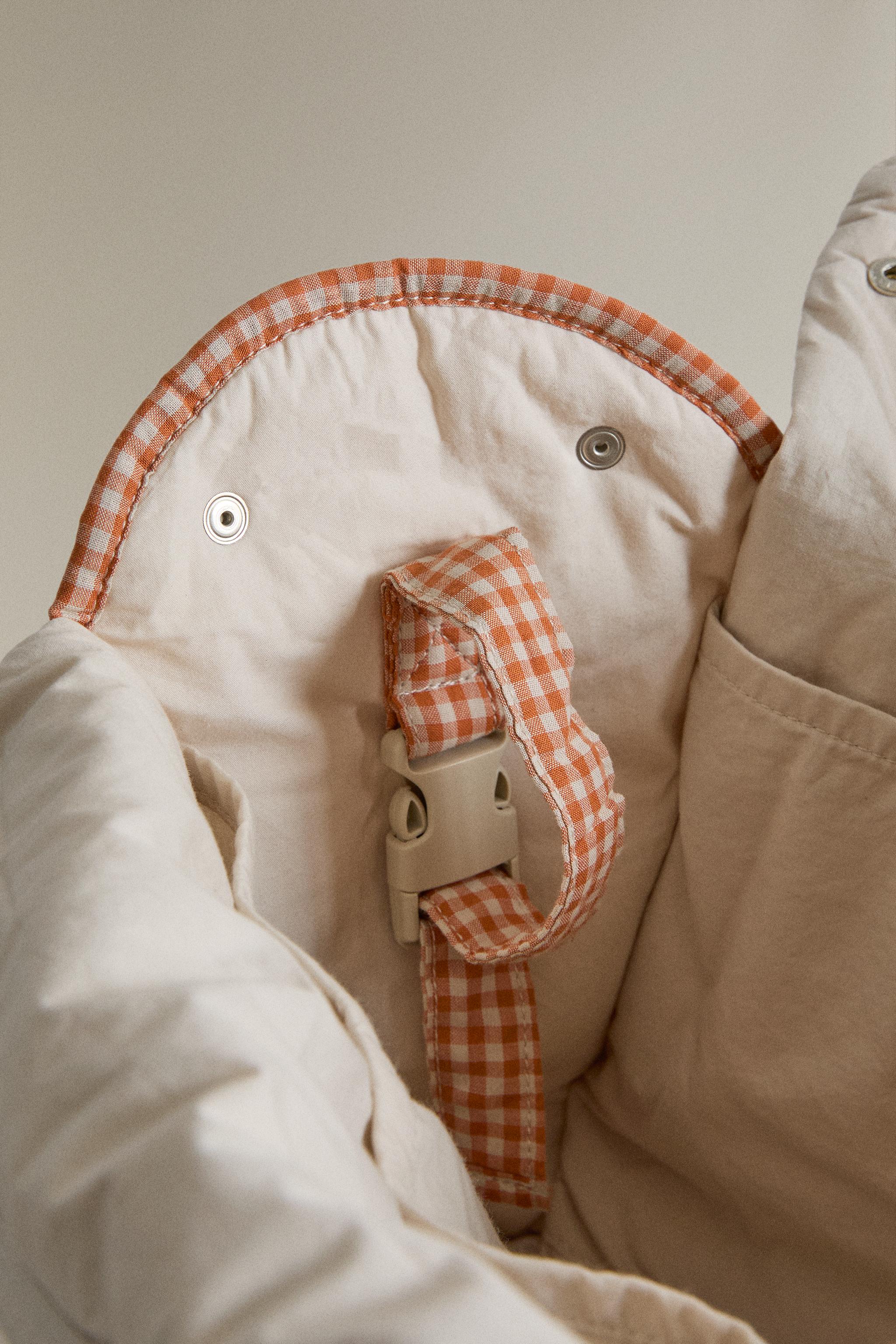 SAC À LANGER COTON VICHY