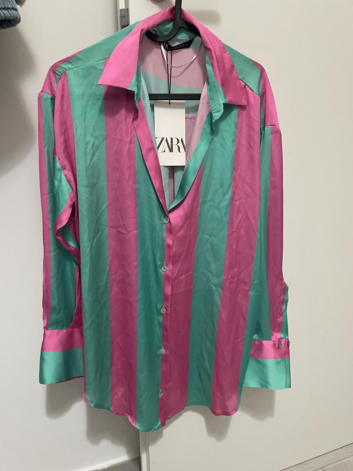 STRIPED OVERSIZE SHIRT - Image 4