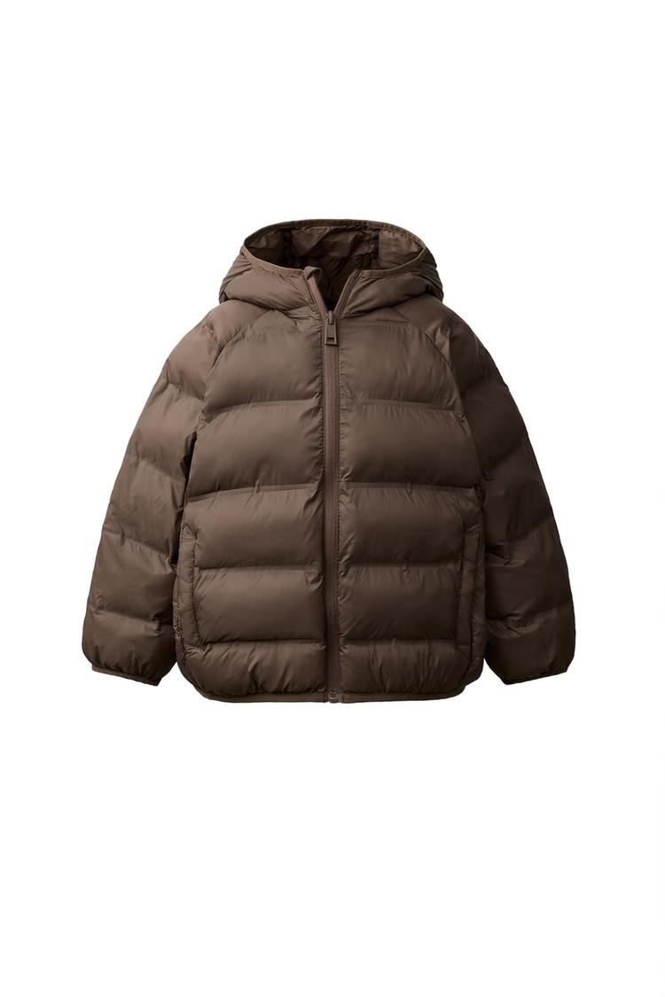 ULTRALIGHT WATER REPELLENT JACKET — Brown