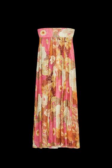 FLORAL PRINT DRESS ZW COLLECTION - Pink by Zara - Image 0
