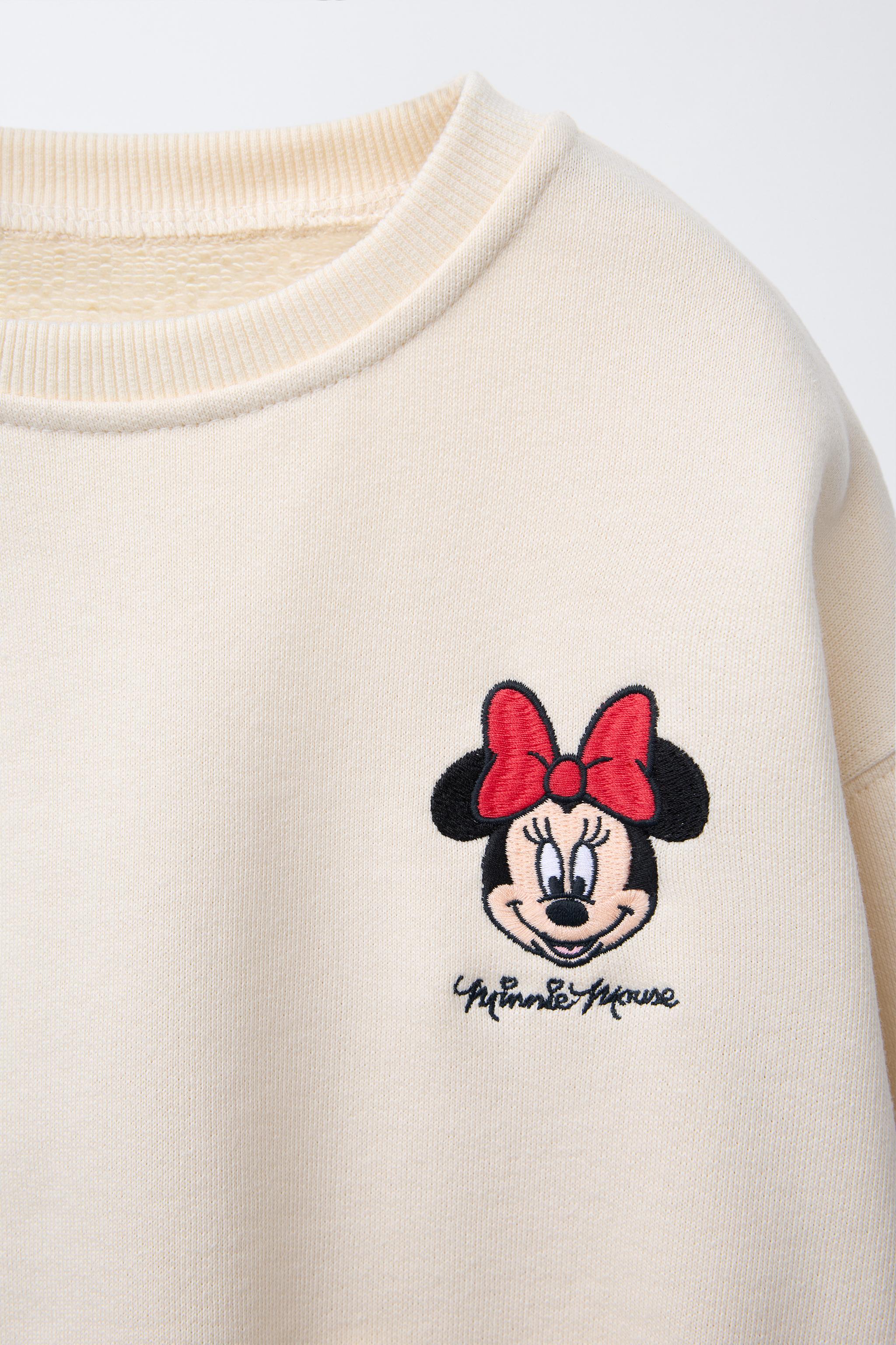 ♡minnie♡ Disney Charms Myszka Minnie z sukienką i kokardą w grochy