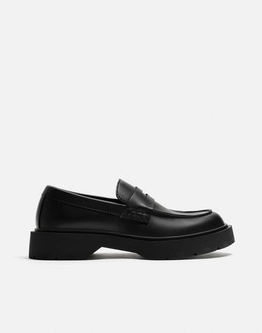 MOCASÍN VOLUMEN - Negro de Zara