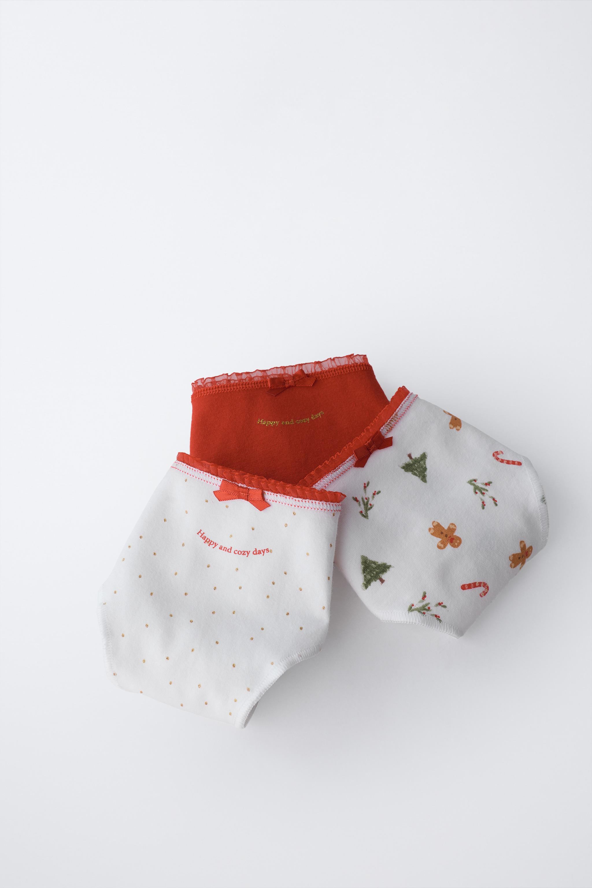 AGES 6-14 / THREE-PACK OF TREE AND COOKIE UNDERWEAR