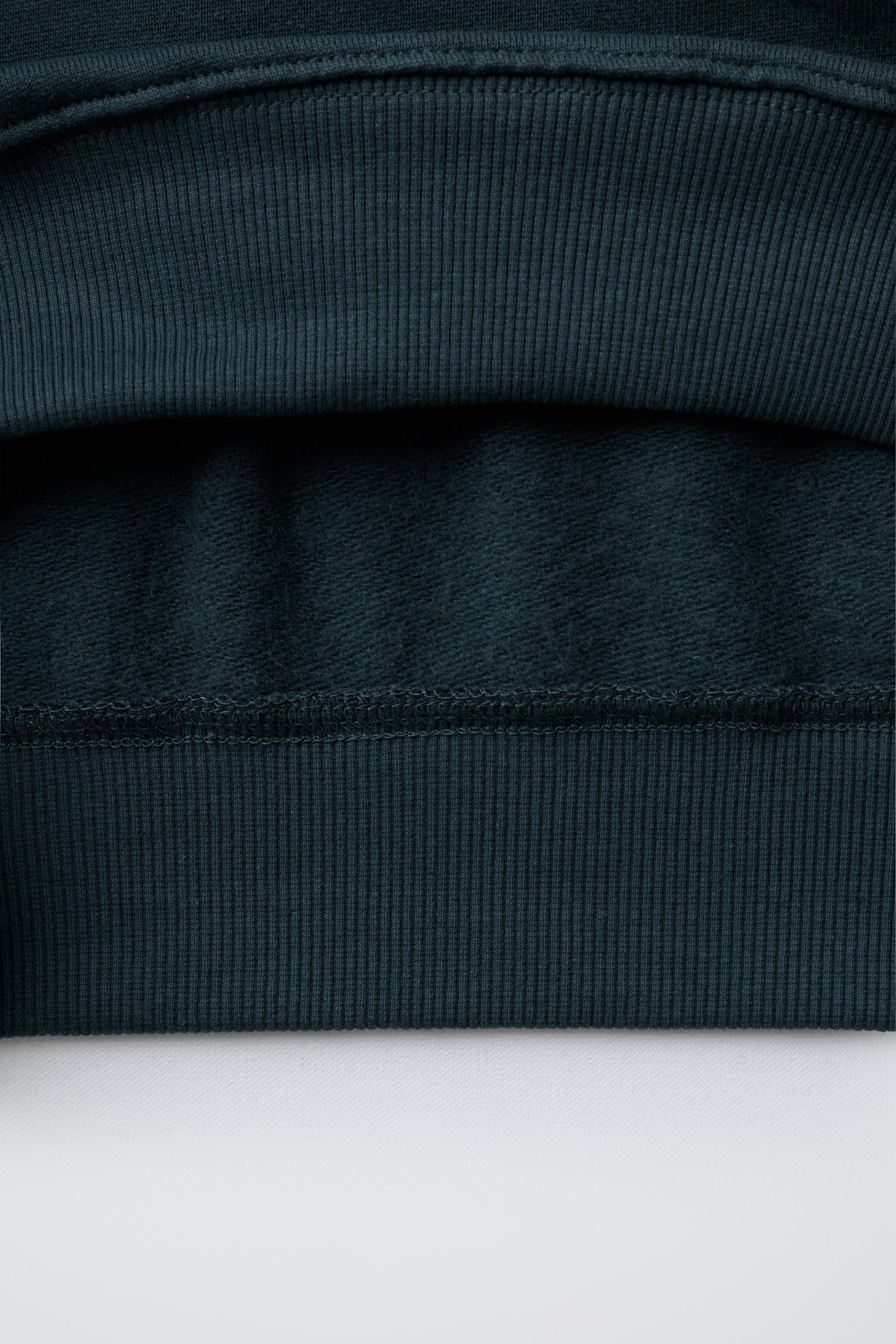 VARSITY SWEATSHIRT - Petrol blue | ZARA United States
