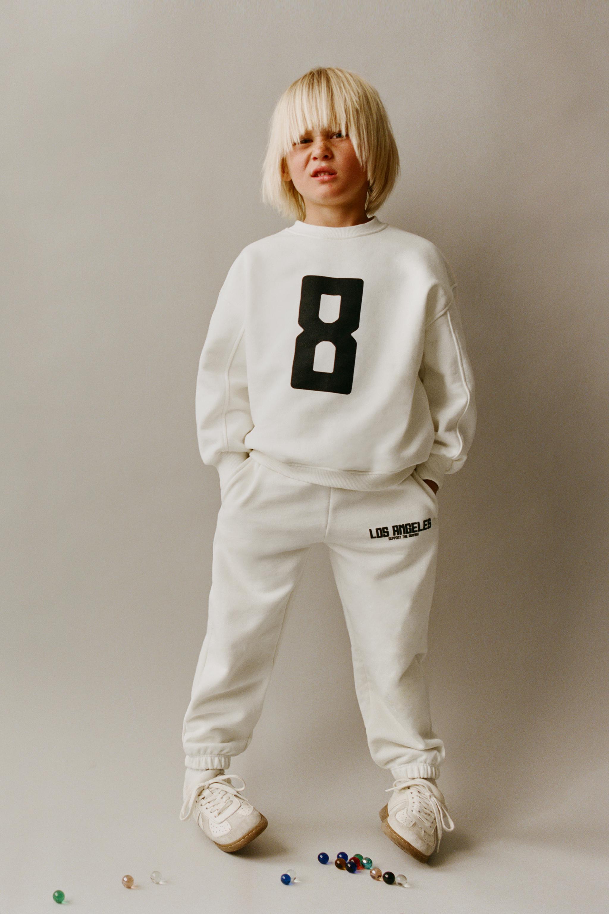PRINTED HOODIE - Ice | ZARA New Zealand