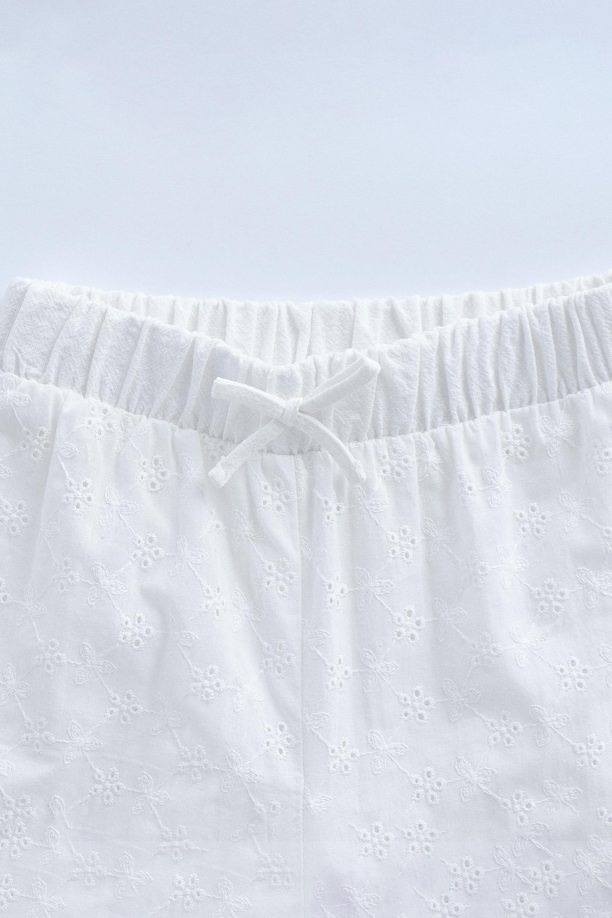 ZARA TIMELESS - SWISS EMBROIDERED CULOTTES