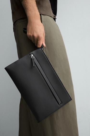 GLATTE CLUTCH - Schwarz von Zara - Bild 0
