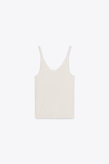 TULLE COMBINATION T-SHIRT - Vanilla by Zara - Image 5