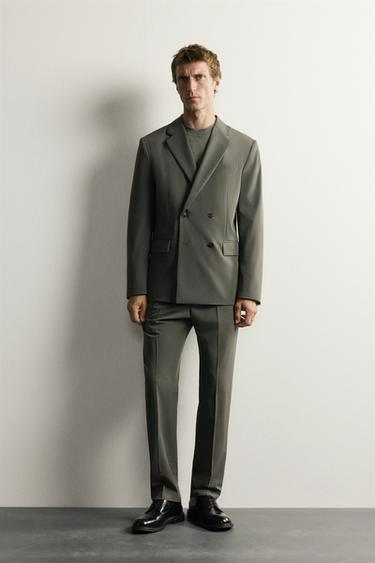 Zara LOOK - Faded sky blue