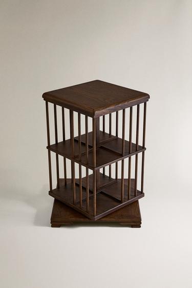 BIBLIOTHÈQUE PIVOTANTE - Marron foncé de Zara - Image 1