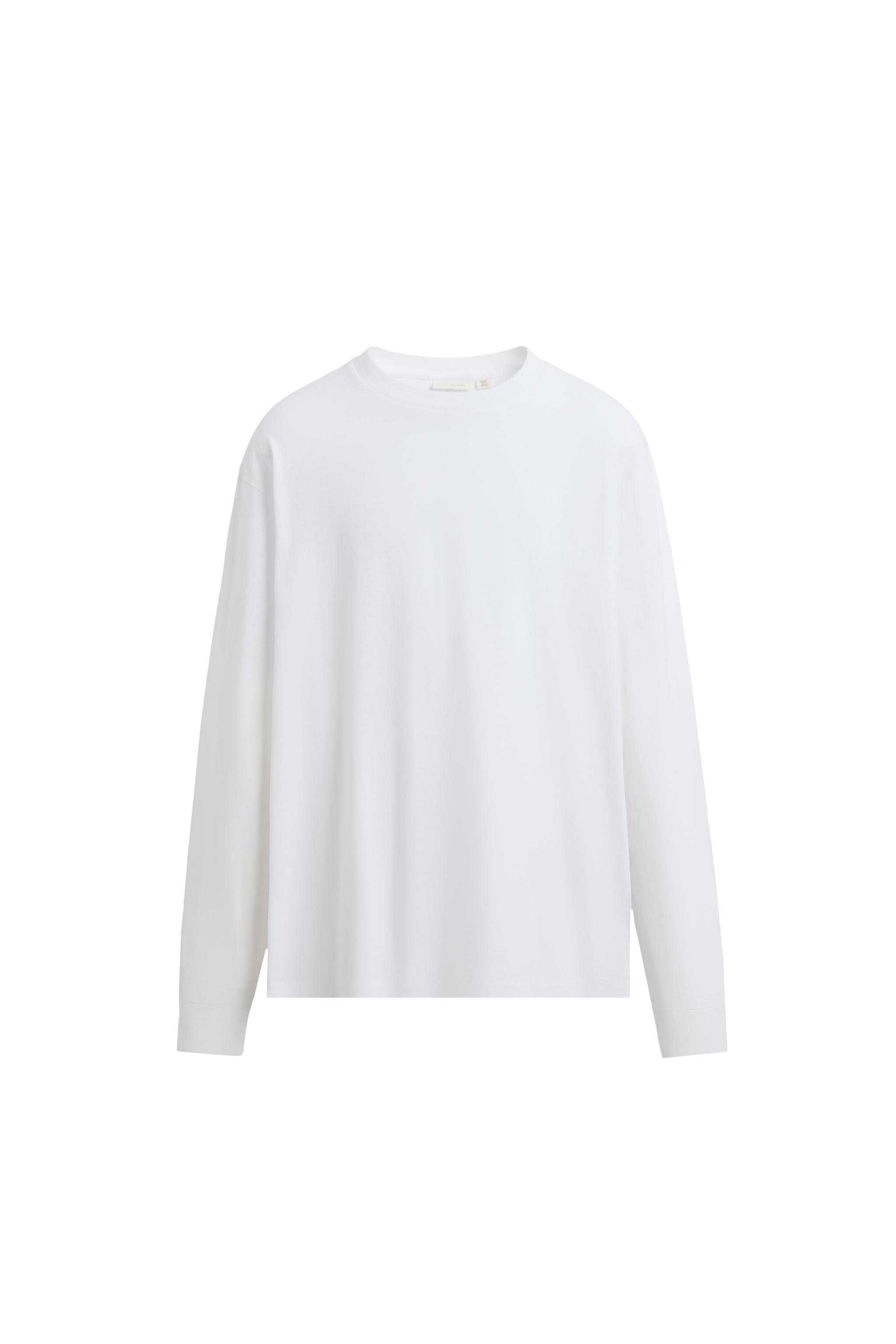 ★ドイツ発*ZARA*新作*Origins-テクスチャー長袖Tシャツ/BEIGE★ ☆ドイツ発*ZARA*新作*Origins-テクスチャー長袖Tシャツ/BEIGE