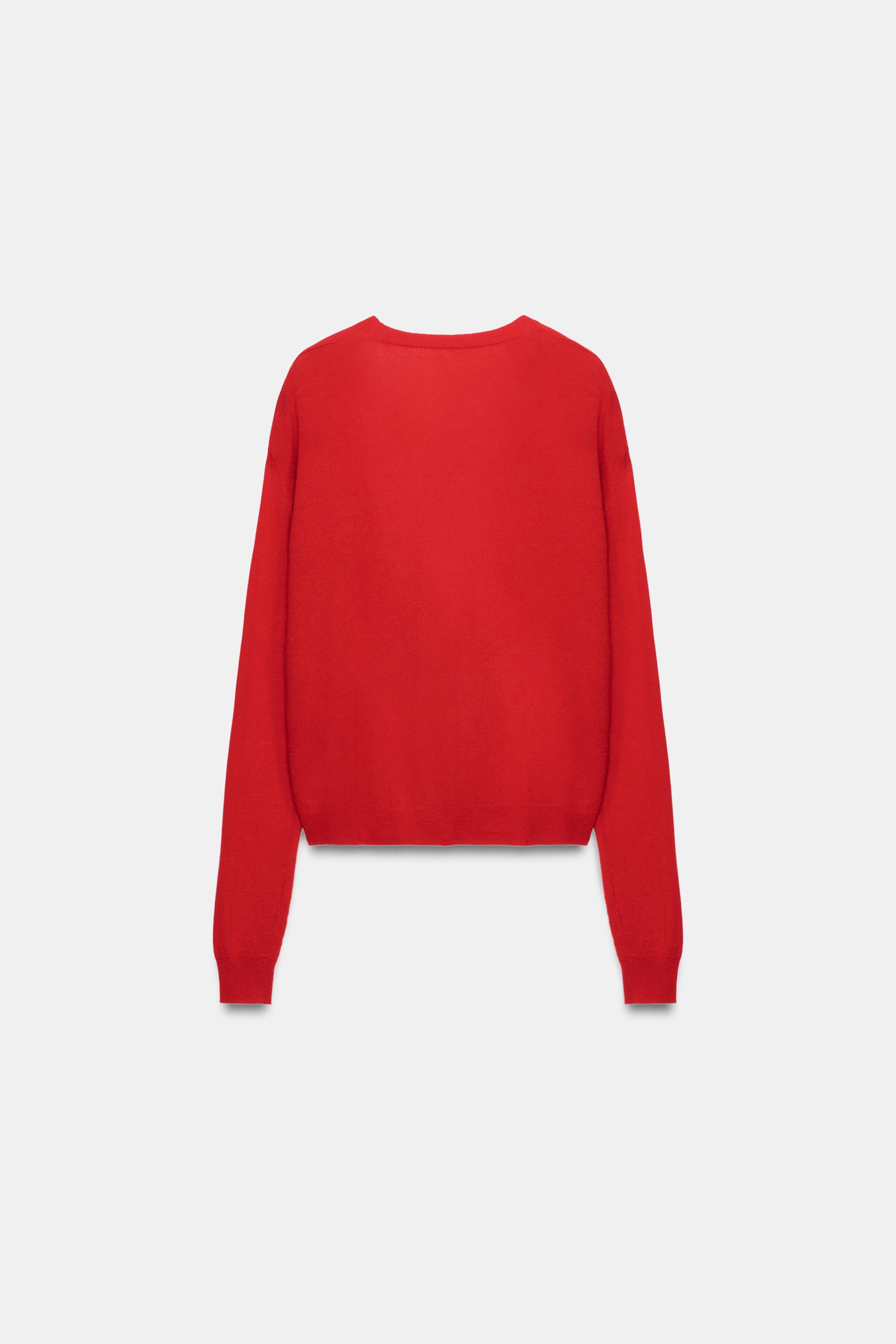 EXTRA SOFT 100% WOOL V-NECK JACKET