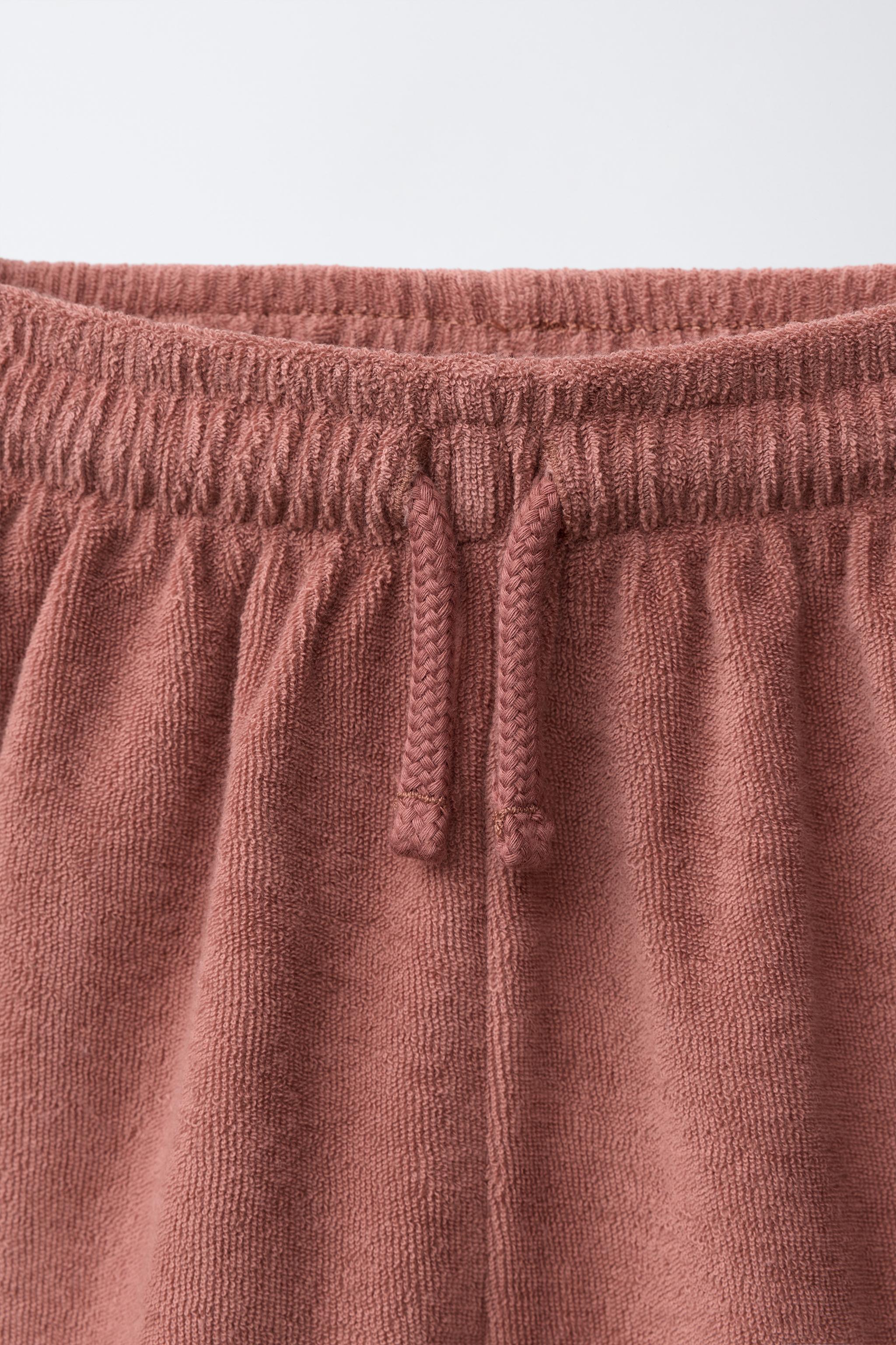 ENSEMBLE T-SHIRT POCHE ET BERMUDA EFFET ÉPONGE