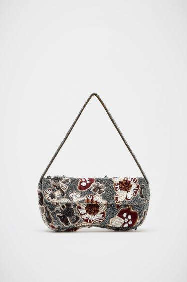 BOLSO DE OMBRO ABELORIOS - Multicolor de Zara
