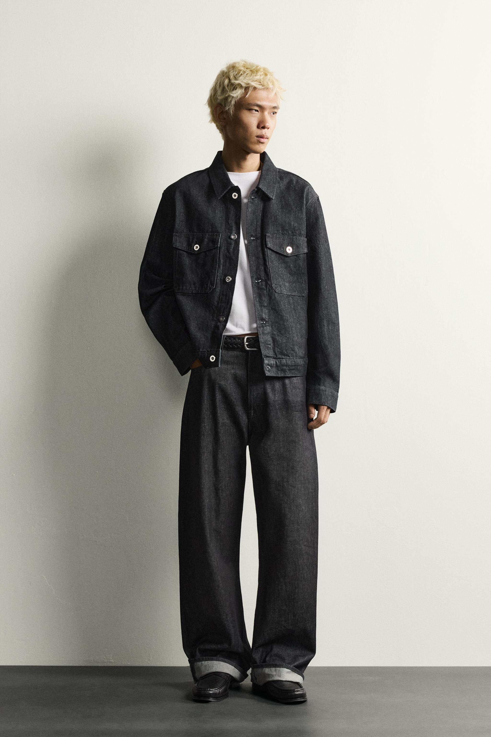 ベーシックデニムジャケット - インディゴブルー | ZARA Japan / 日本
