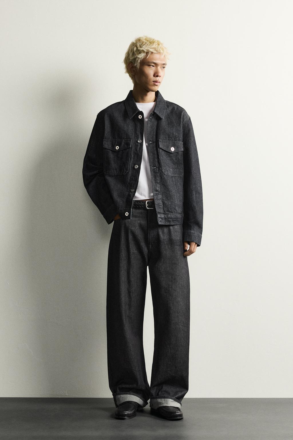 Zara Əsas denim ceket