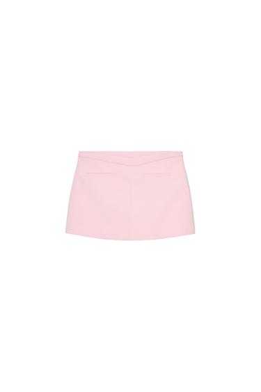 FALDA PANTALÓN - Rosa / Lila de Zara