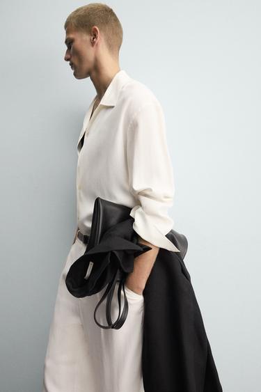 RELAXED FIT FLOWING SHIRT - White de Zara - Image 4