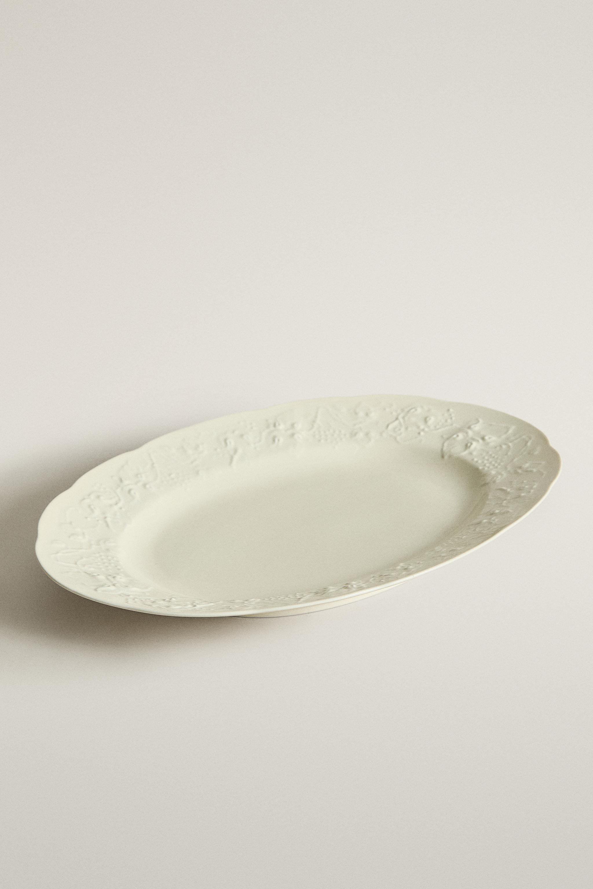 GRAPE PORCELAIN SERVING DISH