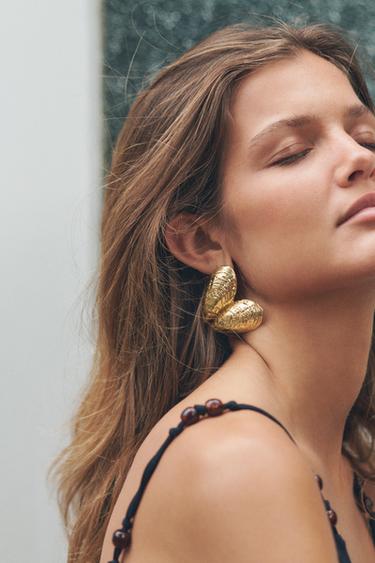 ARETES MEJILLÓN - Dorado de Zara