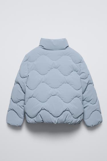 RUBBERISED PUFFER JACKET - Lavender by Zara - Image 1