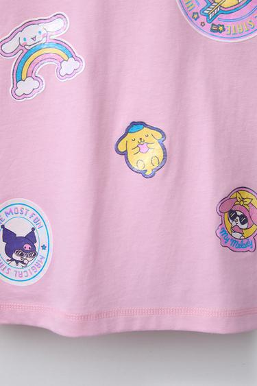 T-SHIRT À PIÈCES KUROMI © SANRIO - Rose de Zara - Image 2