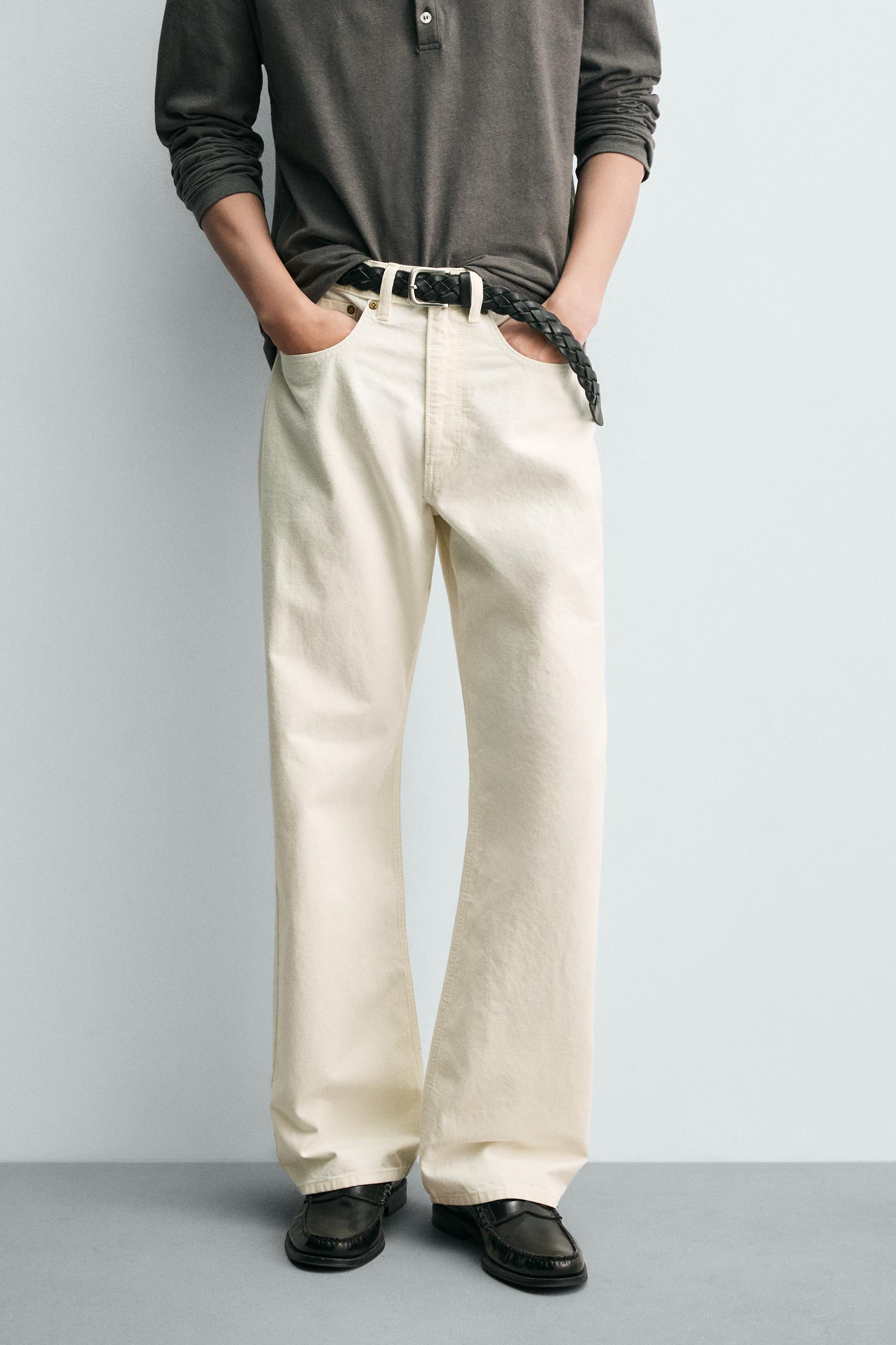 JEANS LOOSE FIT - Alburiu | ZARA România