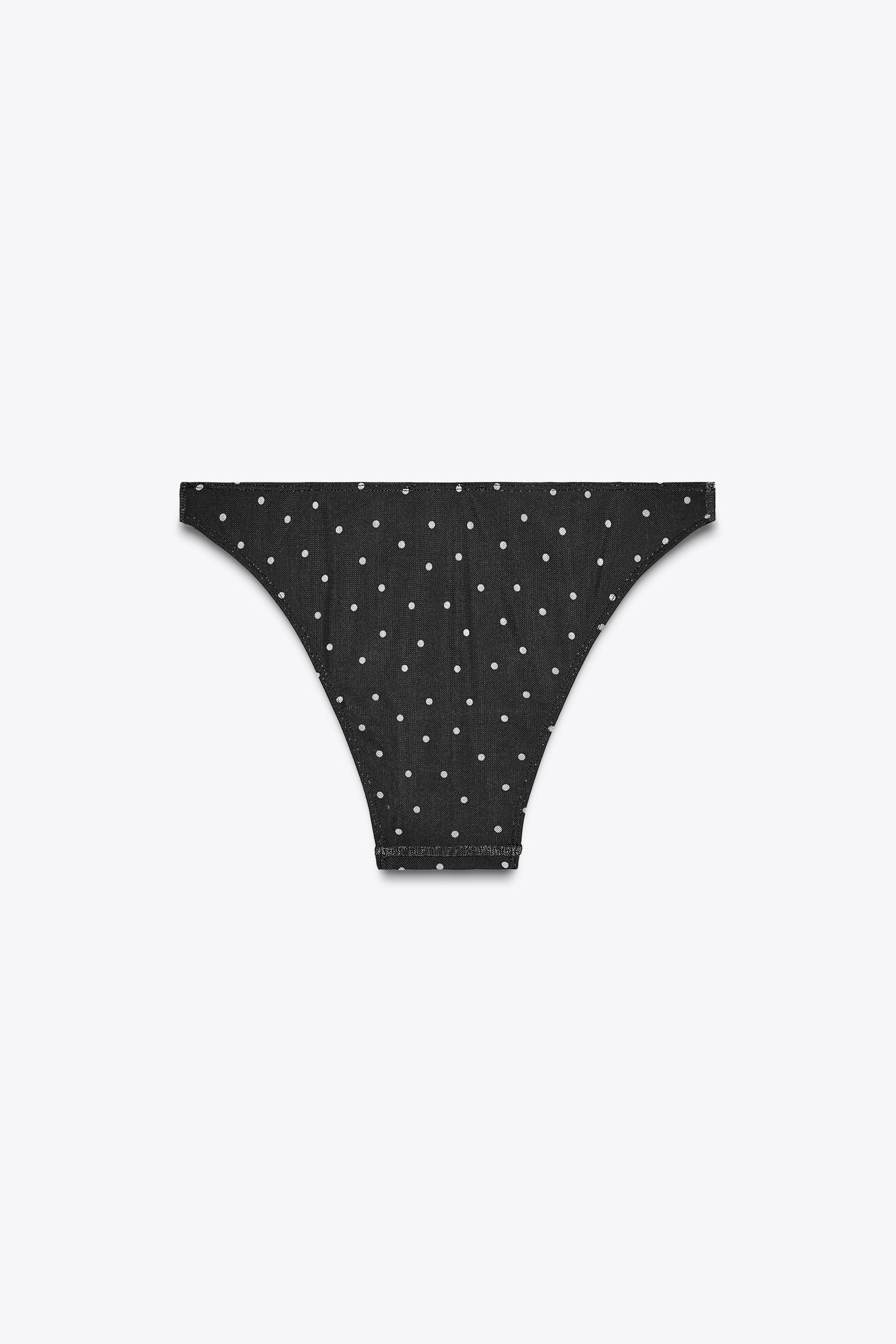 ZARA チュール水玉ビキニボトム 2856/007 ZARA チュール水玉ビキニボトム 2856/007 (ZARA/ビキニ) 2856