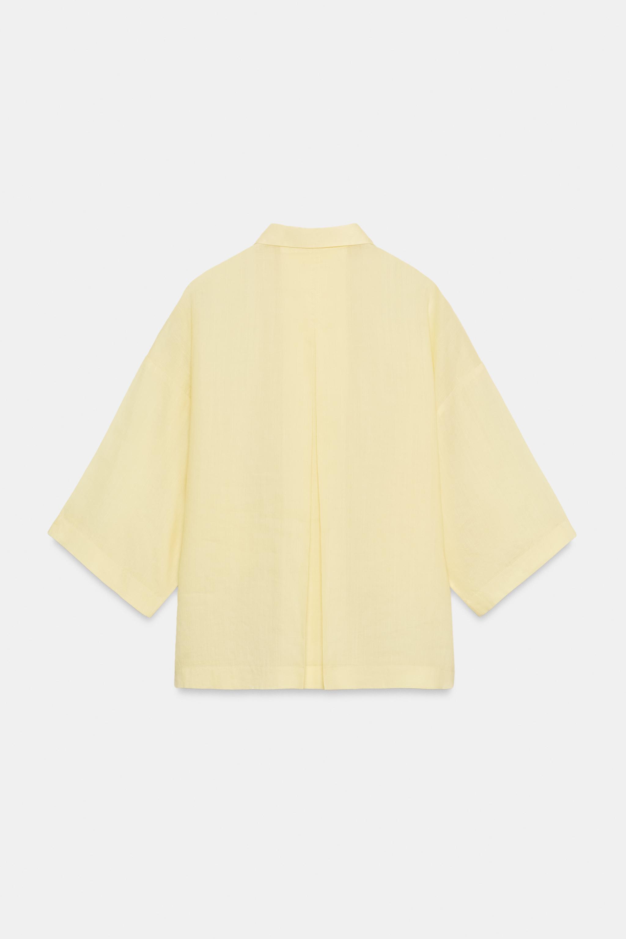 RAMİLİ OVERSIZE GÖMLEK ZW COLLECTION - Görsel 5