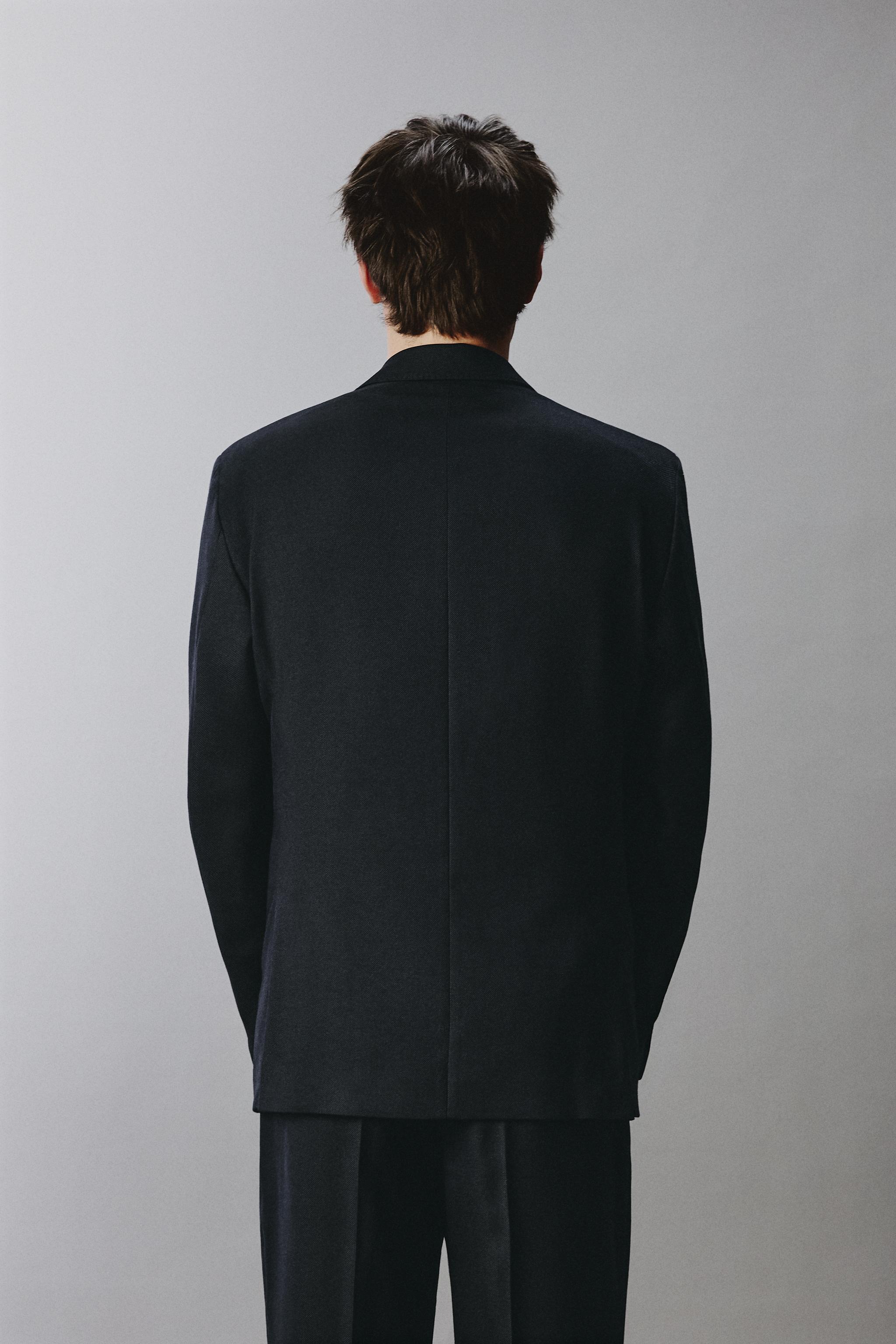 VESTE DE COSTUME À BOUTONNAGE CROISÉ