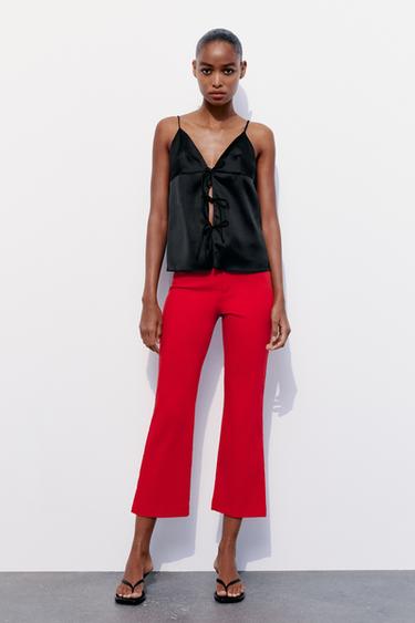Zara Style Outfit Ideas Zara Moda Juvenil Red Pants Outfit Ideas