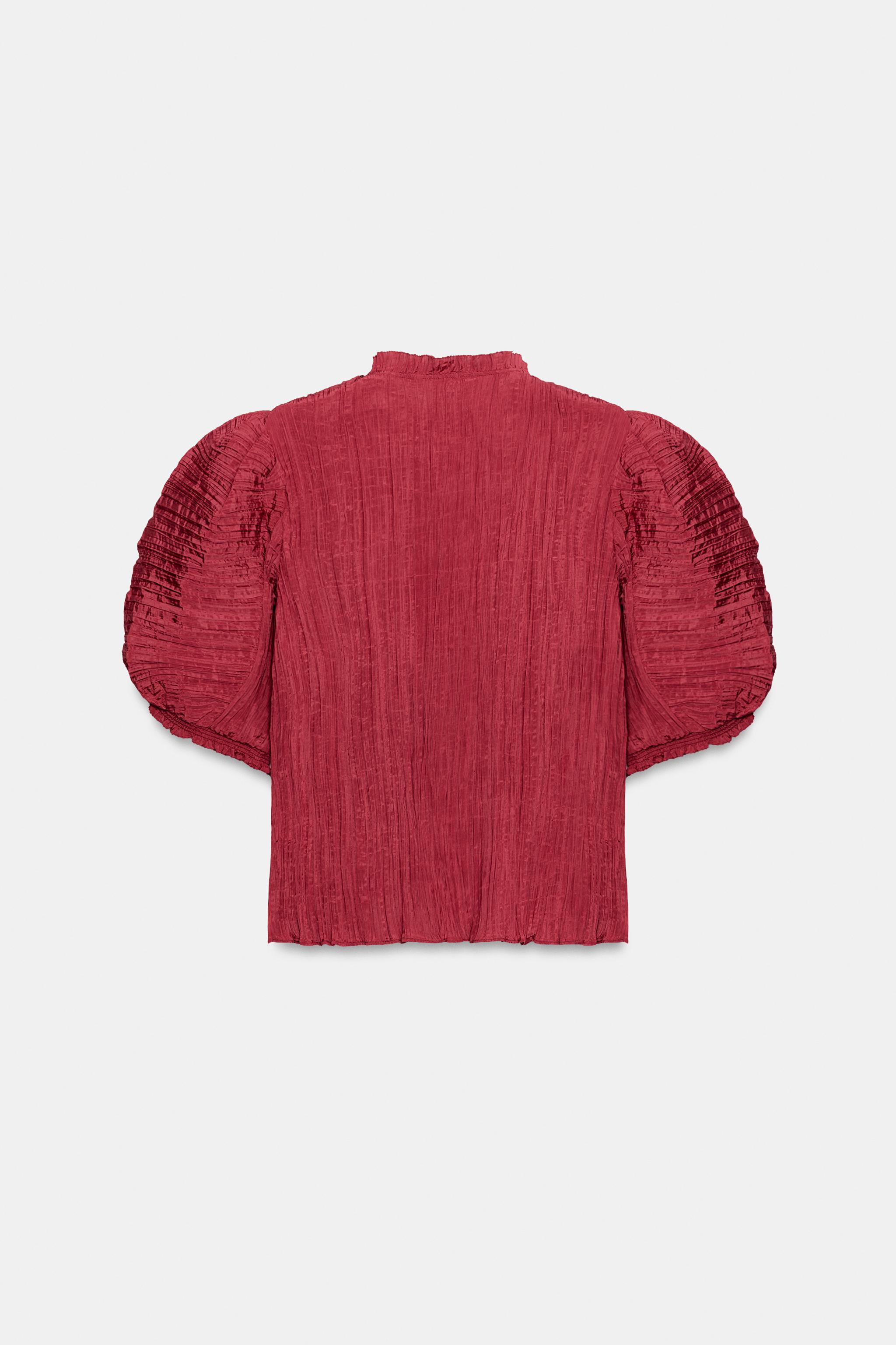 ZW COLLECTION PUFF SLEEVE SHIRT