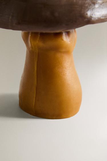 SMALL PUMPKIN SPICE SCENTED MUSHROOM CANDLE - Pumpkin by Zara - Image 2