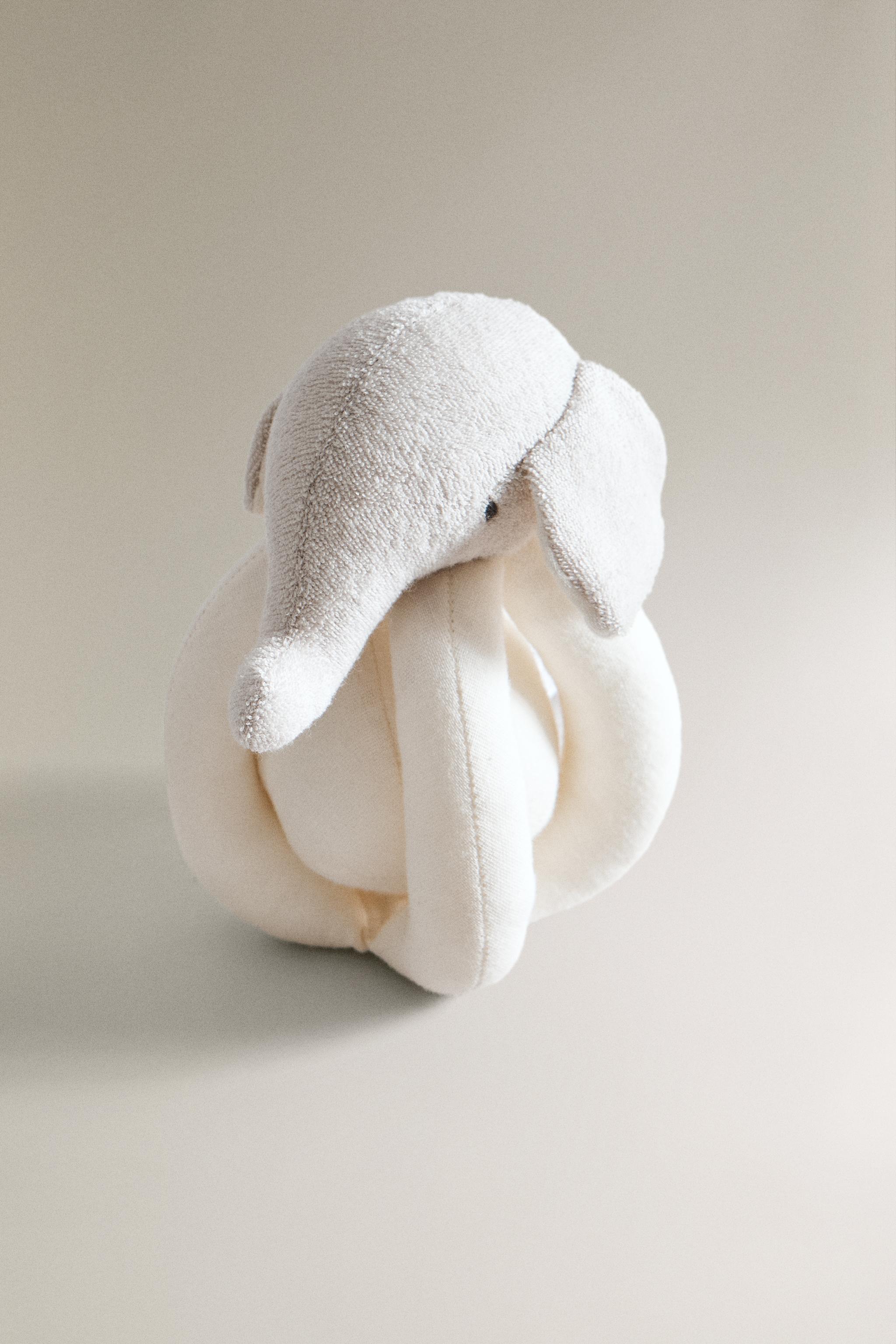 PELUCHE ENFANT HOCHET ÉLÉPHANT