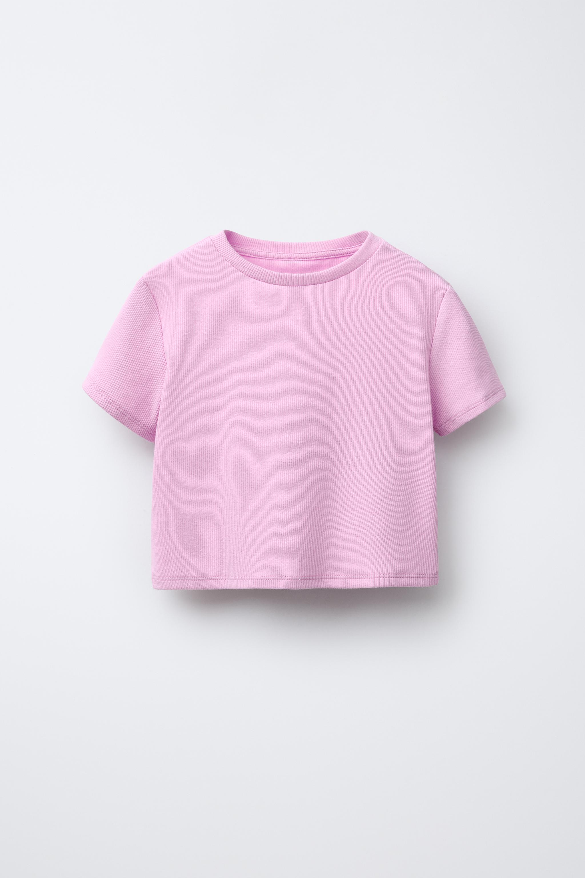 ★ドイツ発*ZARA*新作*STRIPED Tシャツ/PINK★ ☆ドイツ発*ZARA*新作*STRIPED Tシャツ/PINK☆ (ZARA/Tシャツ