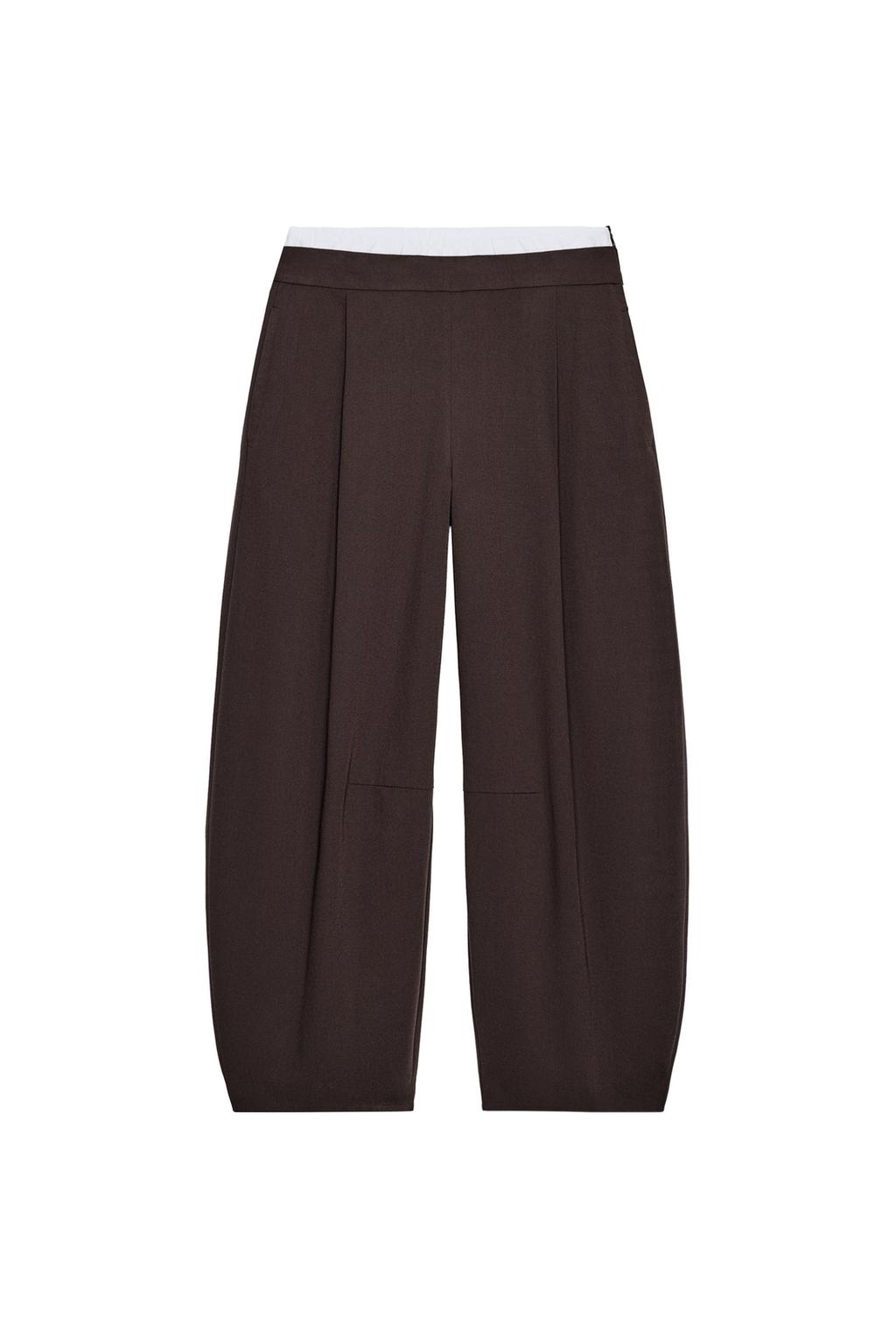 DOUBLE WAIST BARREL PANTS - image 3